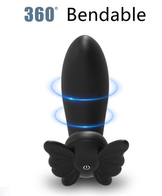 Black Satisfying Clit Sucker Licker Vibrator Sex Toy IPX6 Waterproof