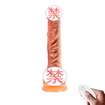 Female 4cm Giant Fake Penis Clitoral Stimulation Toys Rubber Oiled Coating