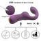ABS Silicone G Spot Female Vibrator Sex Toy 50dbs Clit Massage Wand Stimulator