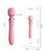 Pink Rechargeable Personal Wand Massager 10 Intense For Body