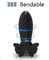 Black Satisfying Clit Sucker Licker Vibrator Sex Toy IPX6 Waterproof