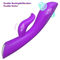 Silicone Rabbit Clit Massager IP65 Female Sex Vibrator Purple